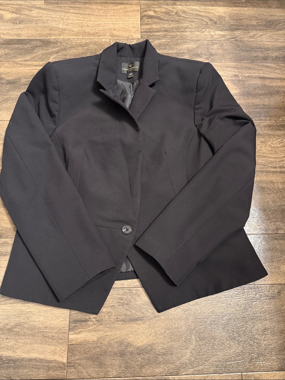 Windsor Black Tailored Single-Button Women's Blazer